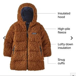 PATAGONIA baby/toddler recycled hi-loft parka 4T